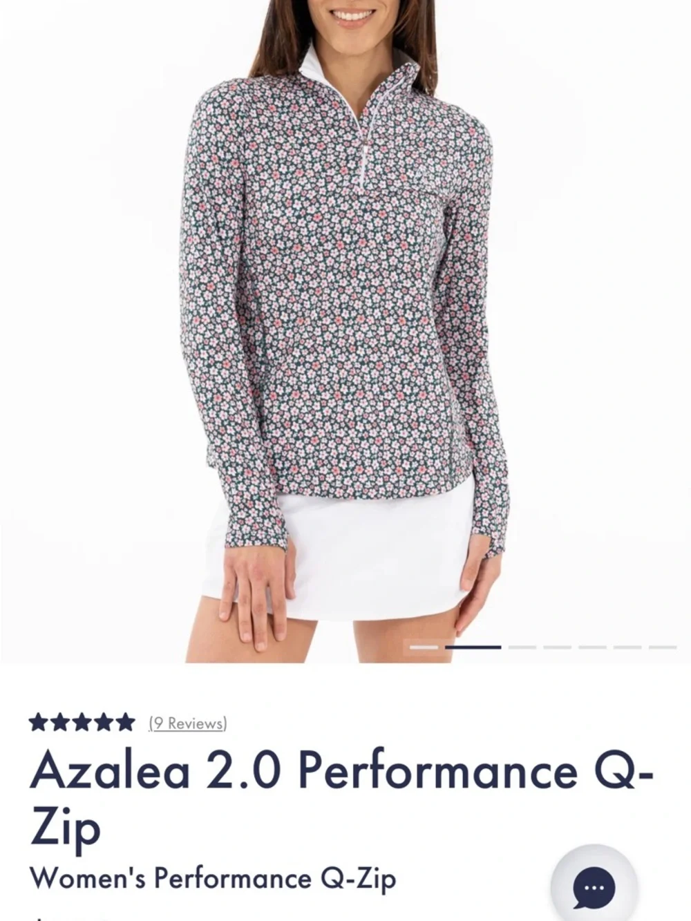 Like New! Rhoback Performance Q-Zip Rare Azaela Design! - Picture 8 of 10